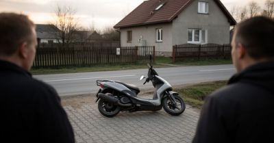 Motorowerzysta miał ponad 2,5 promila alkoholu